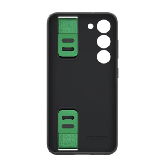 Capa Samsung Galaxy S23 Silicone Preto c/ Fita