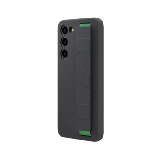 Capa Silicone Samsung S23+ Preto c/ Fita