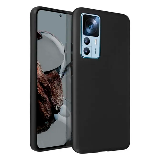 Capa Silicone T-K Xiaomi 12T Preto