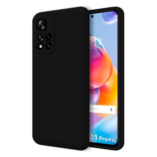 Capa Silicone T-K Xiaomi Redmi Note 11 Pro Plus Preto