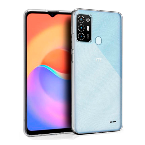 Capa Silicone T-K ZTE Blade A52 Transparente