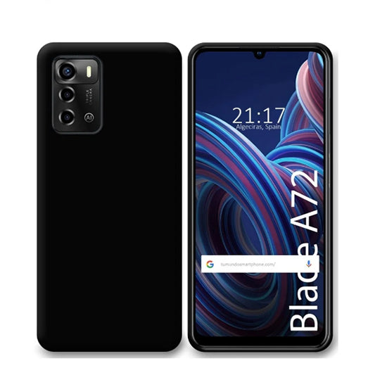 Capa Silicone T-K ZTE Blade A72 Preto