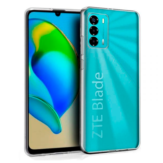 Capa Silicone T-K ZTE Blade V40 Vita/A72 Transparente