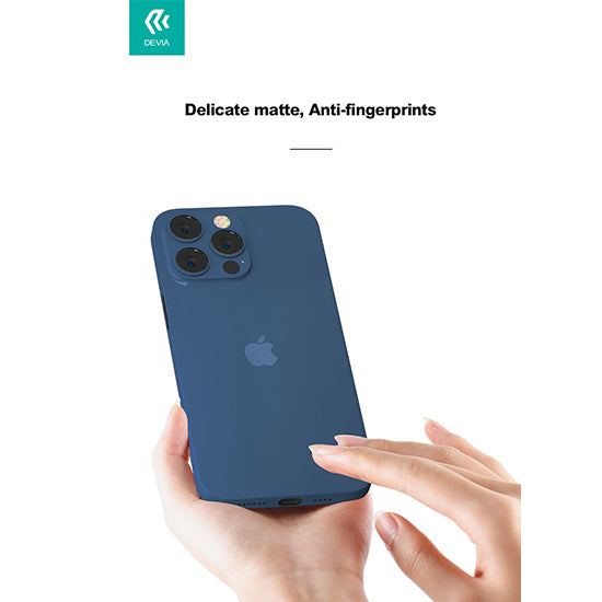 Capa Wing DEVIA Apple iPhone 14 Pro Max Azul Mate