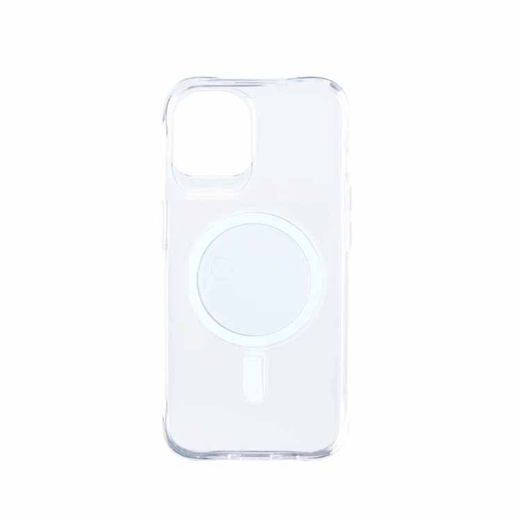 Capa Rixus iPhone 15 Plus Magsafe Transparente