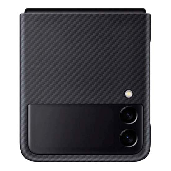 Capa Pele Samsung Galaxy Z Flip3 F926 Aramid Preto