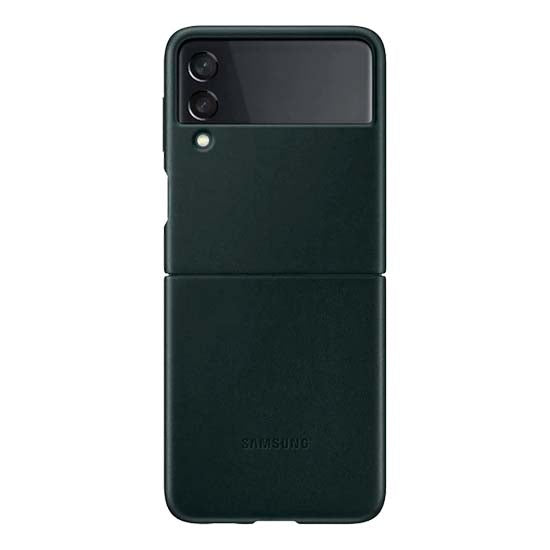 Capa Pele Samsung Galaxy Z Flip3 F926 Verde