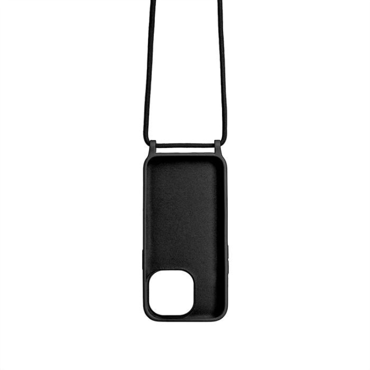 Capa Rixus iPhone 15 Pro Tpu Preto com Cordão