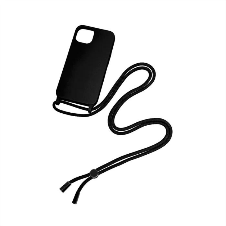 Capa Rixus iPhone 15 Pro Tpu Preto com Cordão