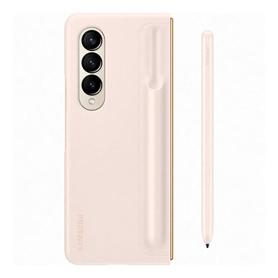 Capa Samsung Galaxy Z Fold4 C/Suporte Pen Bege