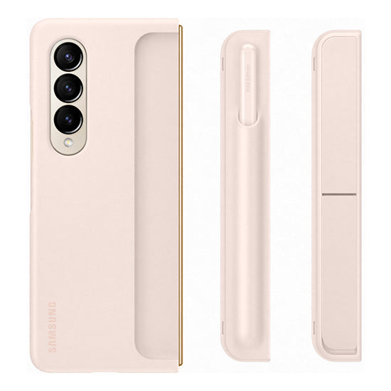 Capa Samsung Galaxy Z Fold4 C/Suporte Pen Bege