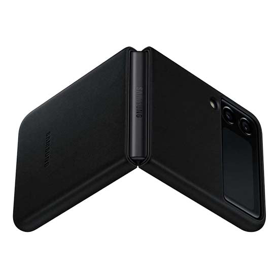 Capa Samsung Galaxy Z Flip3 F711 Leather Preto