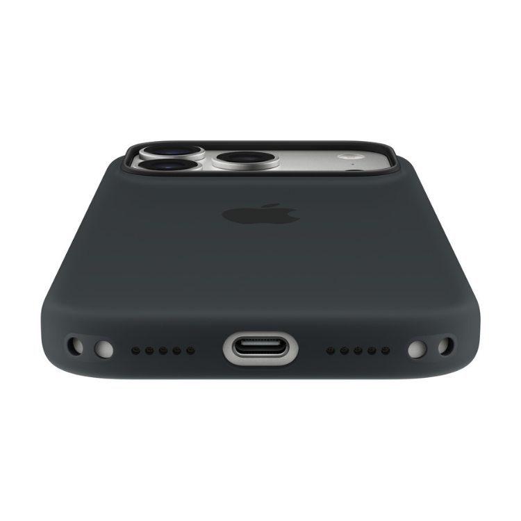 Capa Silicone Apple iPhone 17 Pro MagSafe Preto