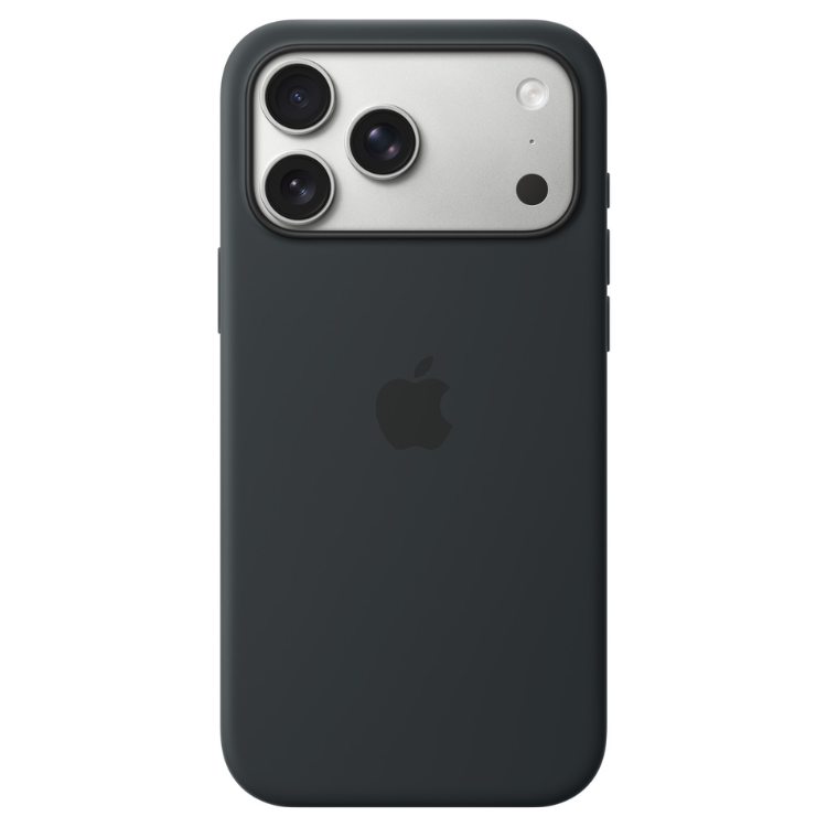 Capa Silicone Apple iPhone 17 Pro Max MagSafe Preto