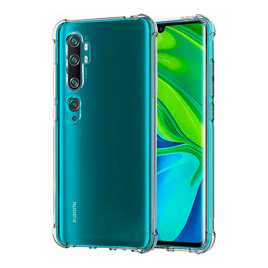 Capa Silicone anti shock Xiaomi Mi Note 10 - Transparente