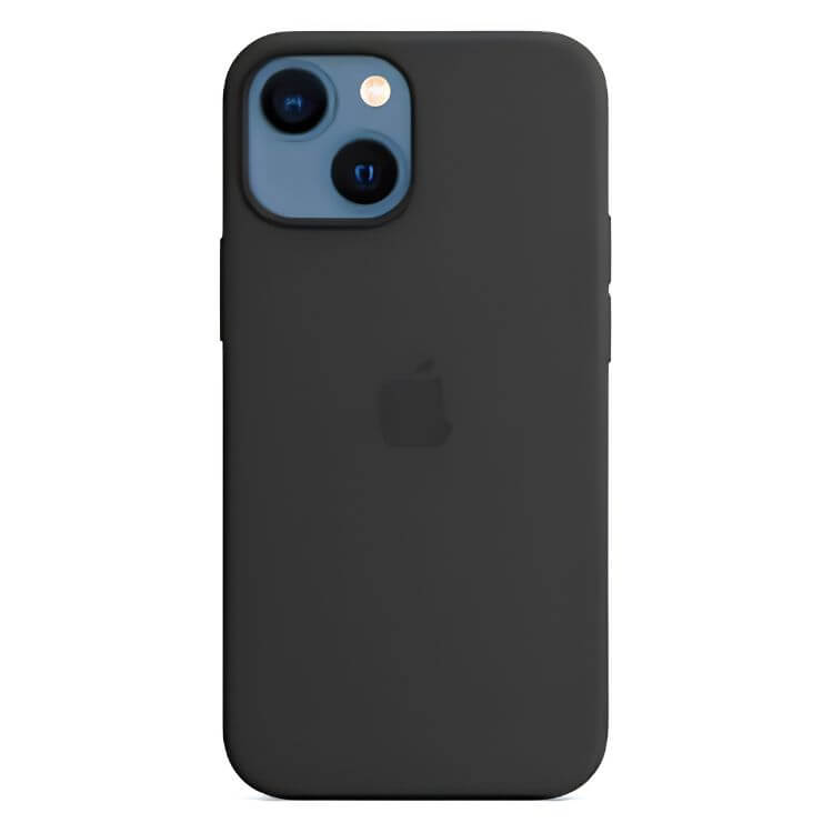 Capa Silicone Apple iPhone 13 Mini MagSafe Preto
