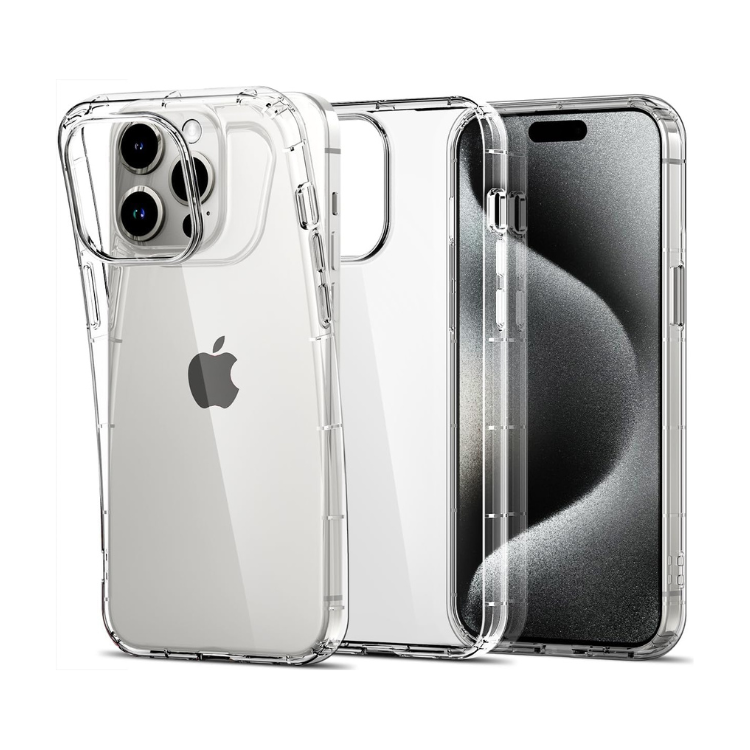 Capa T-K Silicone iPhone 15 Pro Max Transparente
