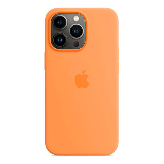 Capa Silicone MagSafe Apple iPhone 13 Pro Calêndula
