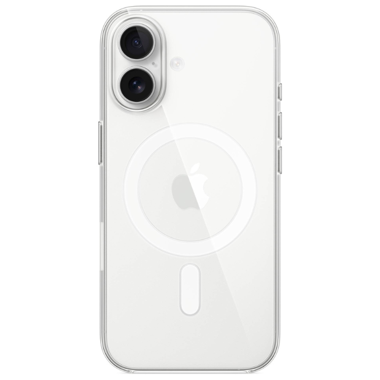 Capa Silicone Apple iPhone 17 MagSafe Transparente