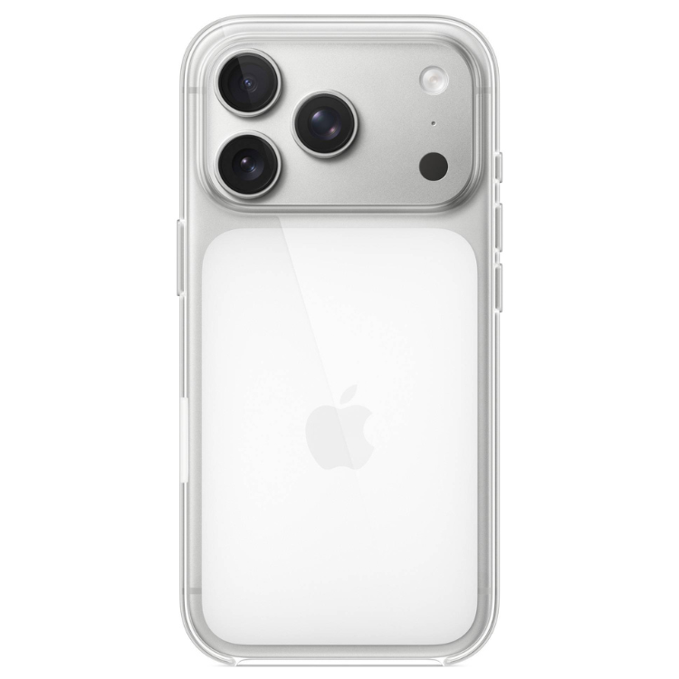 Capa Silicone Apple iPhone 17 Pro MagSafe Transparente