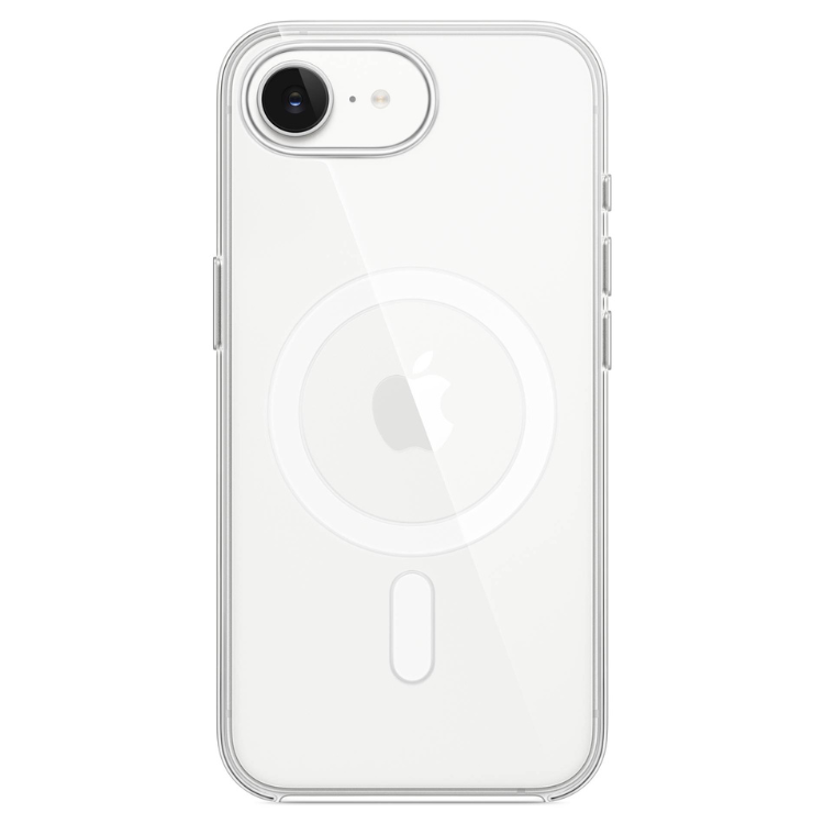 Capa Silicone Apple iPhone 17e MagSafe Transparente
