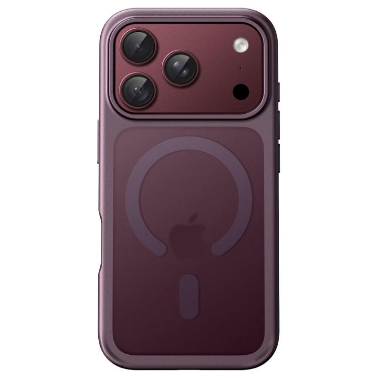 Capa T-K Silicone iPhone 17 Pro Max/ iPhone 18 Pro Max Burgundy