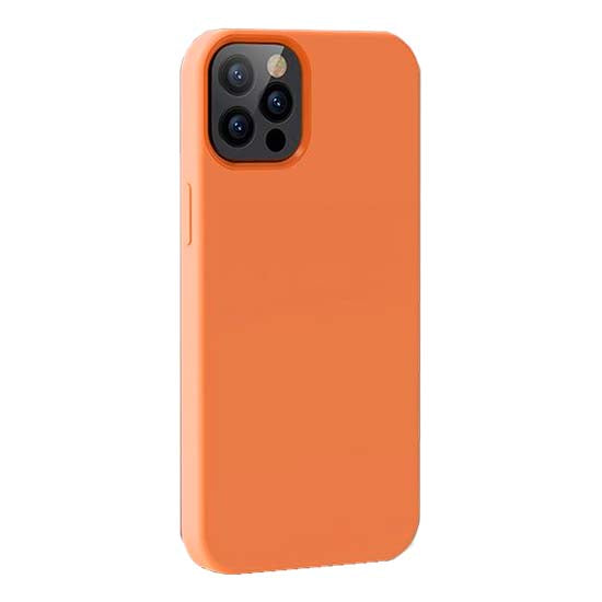 Capa Silicone DEVIA Nature Apple iPhone 13 Pro Max Laranja