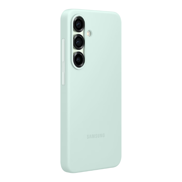 Capa Silicone Samsung S25 S931 Verde Menta