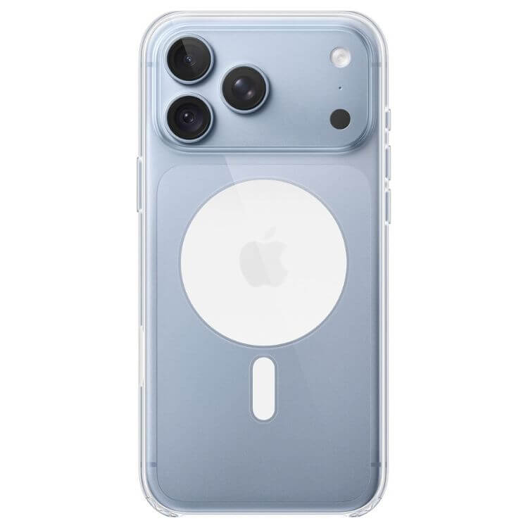 Capa Silicone Apple iPhone 18 Pro Max MagSafe Transparente