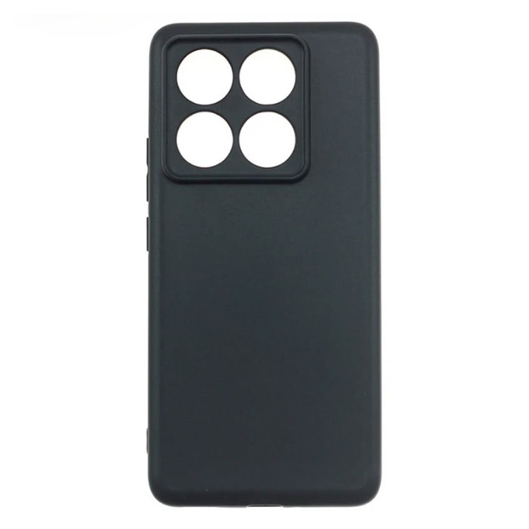 Capa T-K Silicone iPhone Xiaomi 14T Pro Preto
