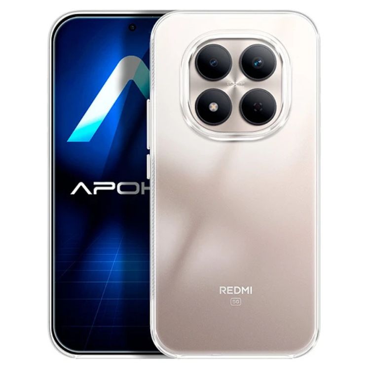 Capa T-K Silicone Xiaomi Redmi Note 15 Pro 5G Transparente