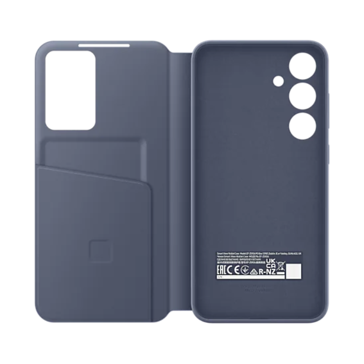 Capa Smart View Wallet Samsung S24+ Púrpura
