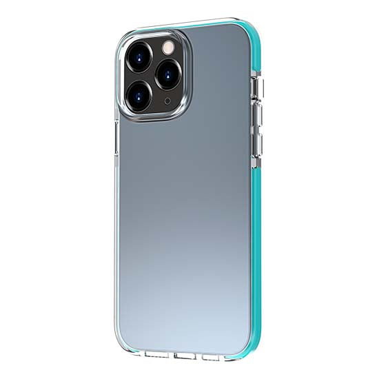 Capa Super Shockproof DEVIA Apple iPhone 13 Pro Azul Turquesa