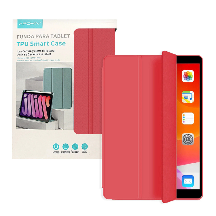 Capa T-K Flip Cover Xiaomi Redmi Pad SE 8.7" Vermelho