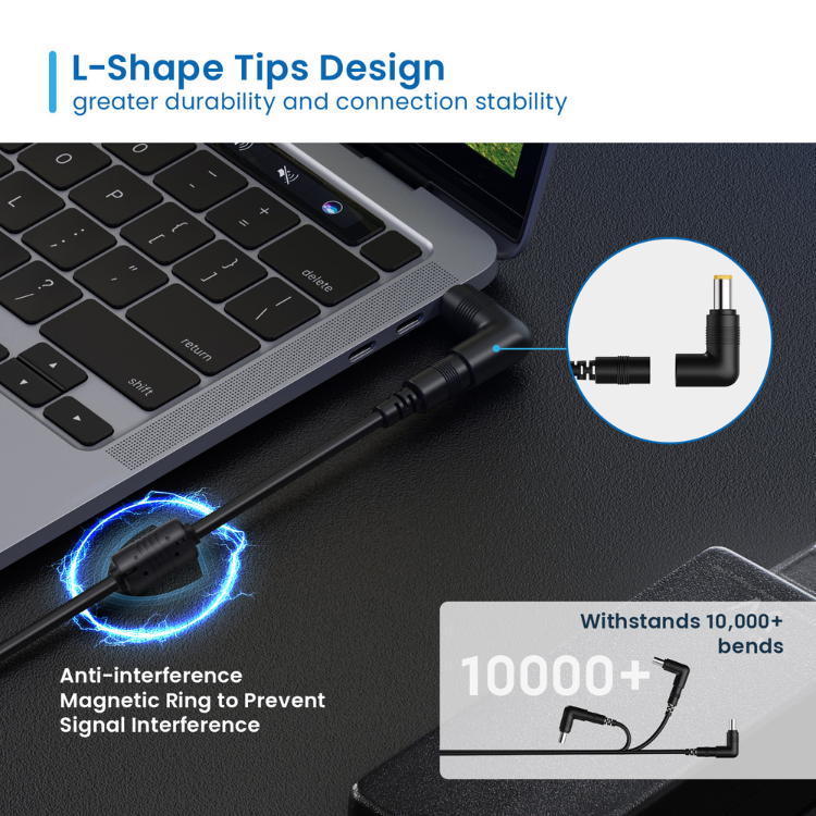 Carregador Ewent Automático Notebook Home 45W 8 pontas