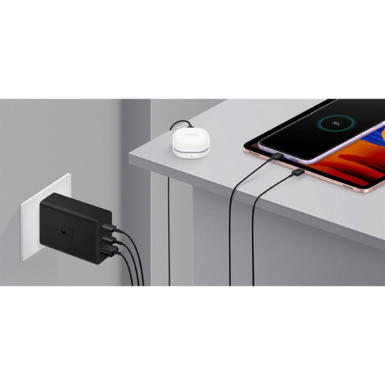 Carregador Samsung Power Adapter Trio 65W EP-T6530 Black