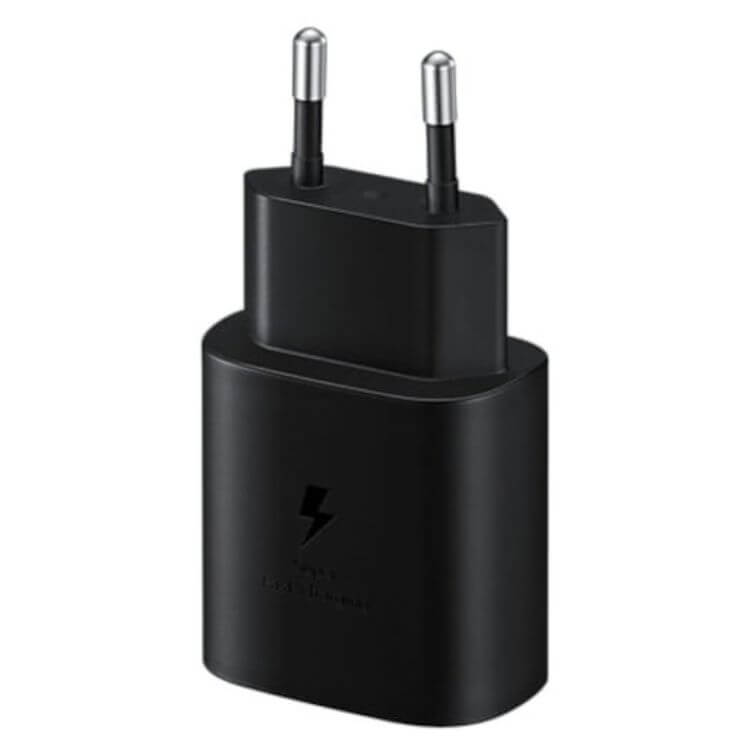 Carregador Samsung Fast Charging USB-C 25W PD EP-TA800 Preto