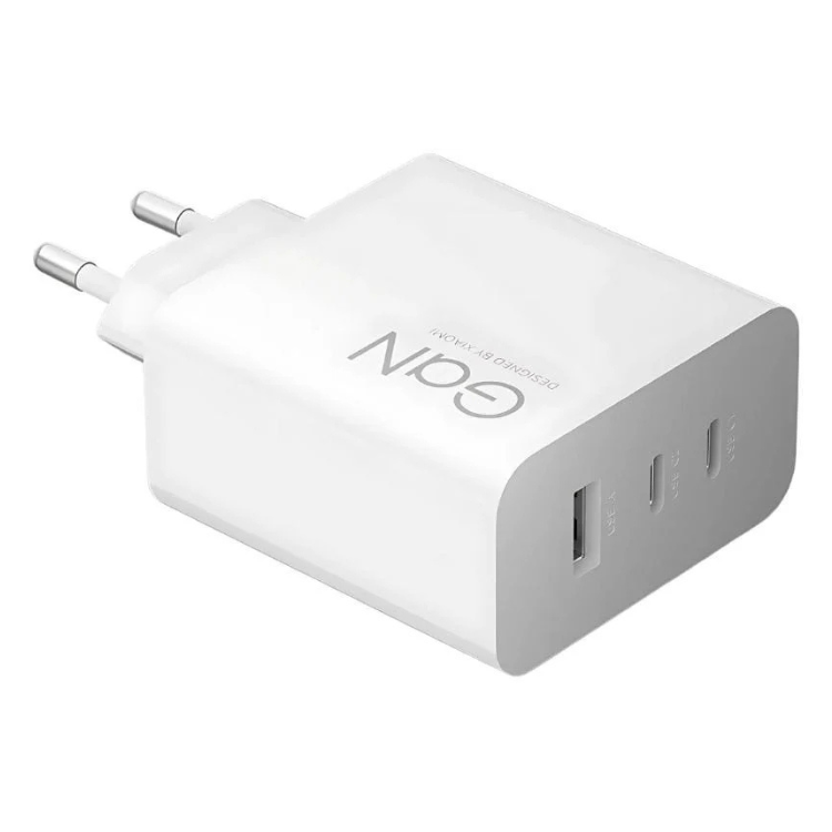 Carregador Xiaomi HyperCharge 90W (2x USB-C, 1x USB A) Branco