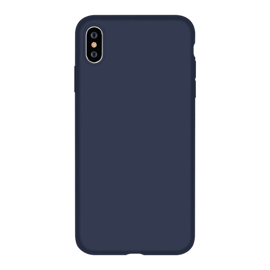 Capa Silicone Nature DEVIA iPhone Xs Max Azul Noite