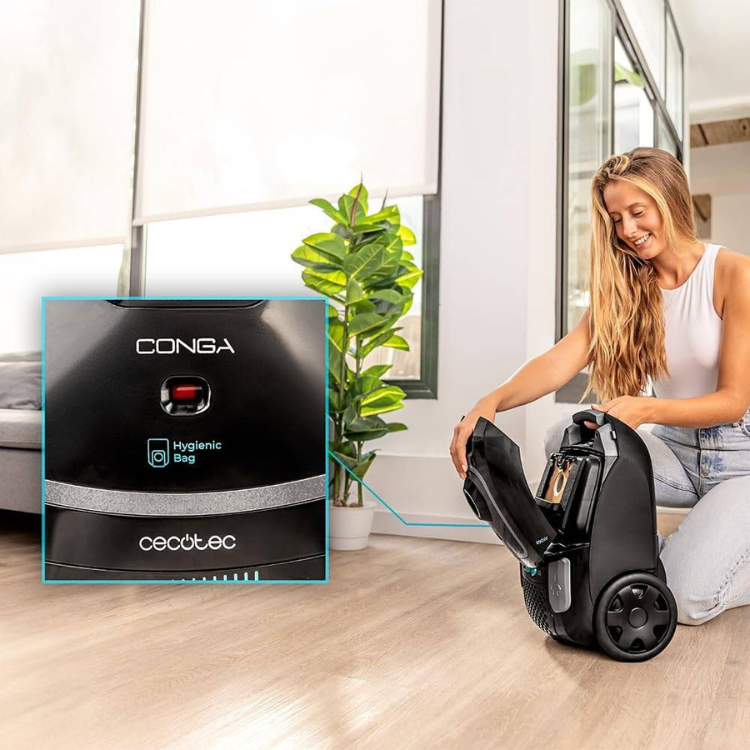 Aspirador Cecotec c/ Saco Conga Powerbag 4000XL
