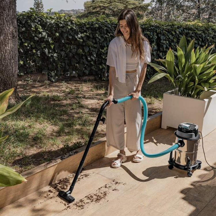 Aspirador Sólidos/Líquidos Cecotec Conga Rockstar Wet & Dry Steel 1200W