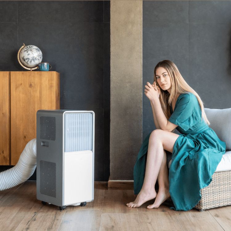 Ar Condicionado Portátil Cecotec ForceClima 12650 Style Heating Connnected 1200BTU