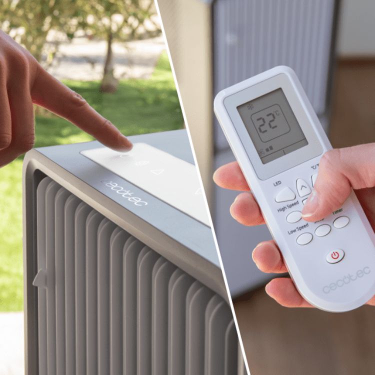 Ar Condicionado Portátil Cecotec ForceClima 12650 Style Heating Connnected 1200BTU