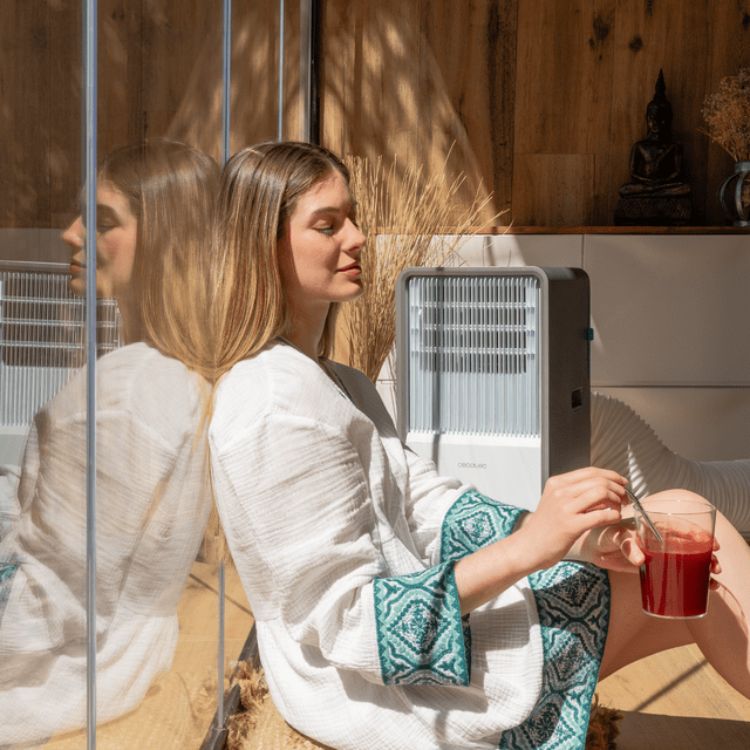 Ar Condicionado Portátil Cecotec ForceClima 12650 Style Heating Connnected 1200BTU