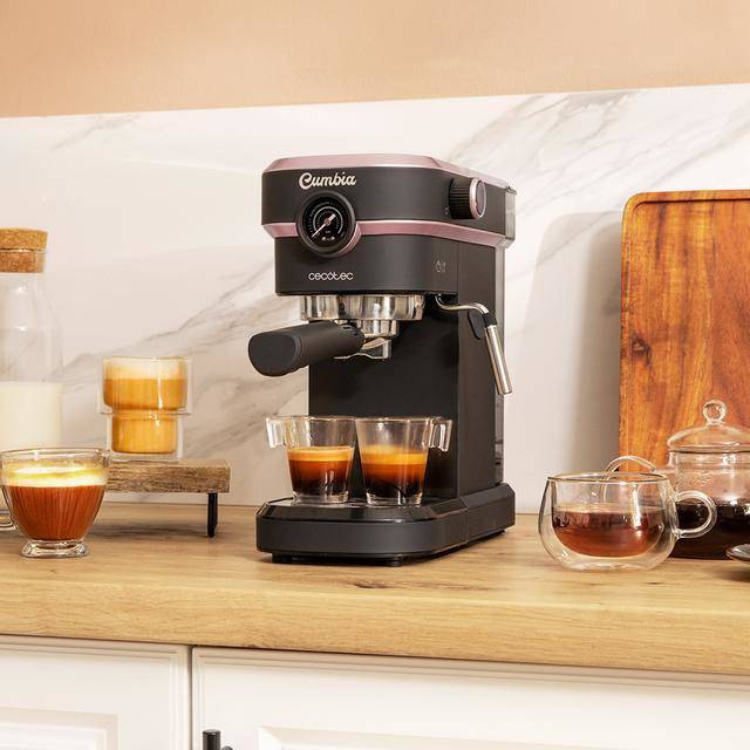 Máquina de Café Cecotec Expresso Cafelizzia 890 Pro Rosa