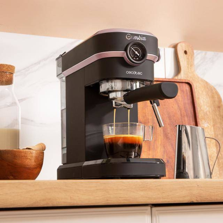 Máquina de Café Cecotec Expresso Cafelizzia 890 Pro Rosa