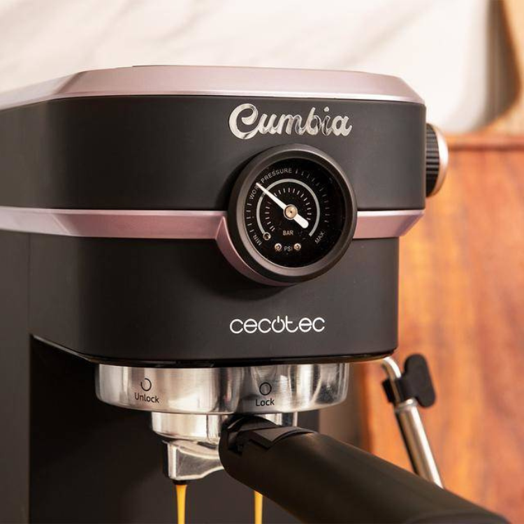 Máquina de Café Cecotec Expresso Cafelizzia 890 Pro Rosa