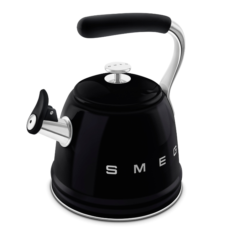 Chaleira Smeg Anni 50 2,3L Preto