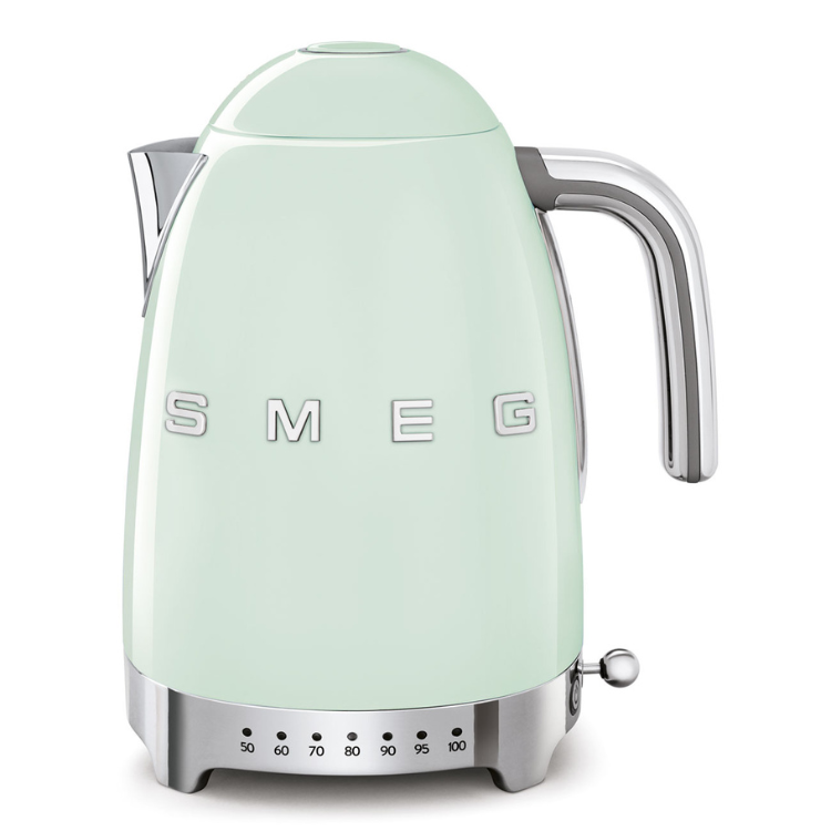 Chaleira Elétrica Smeg Anni 50 1,7L Temperatura Variável Verde