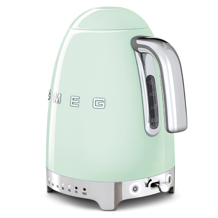 Chaleira Elétrica Smeg Anni 50 1,7L Temperatura Variável Verde